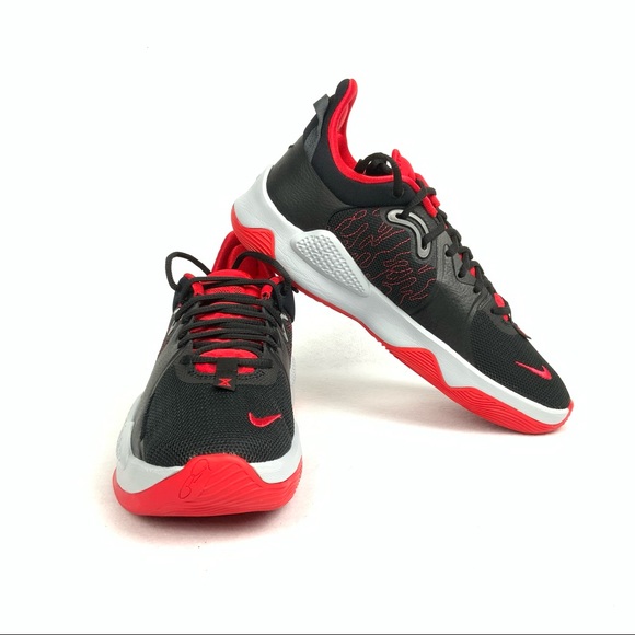 New Nike PG 5 Bred Basketball Shoes PAUL GEORGE Size 10.5 - Picture 3 of 14